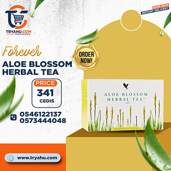 Forever Aloe Blossom Herbal Tea | Soothing Herbal Tea for Relaxation & Wellness